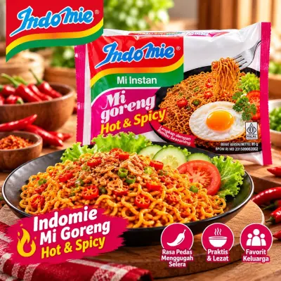 INDOMIE GORENG HOT & SPICY