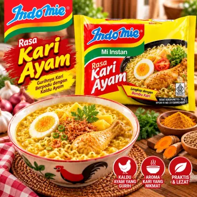 INDOMIE RASA KARI AYAM