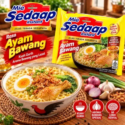 MIE SEDAP RASA AYAM BAWANG