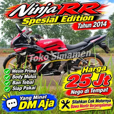 Motor Ninja RR 150cc Spesial edition 2014