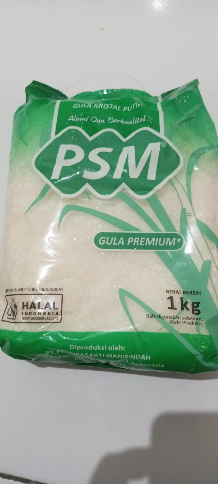 Gula pasir premium PSM