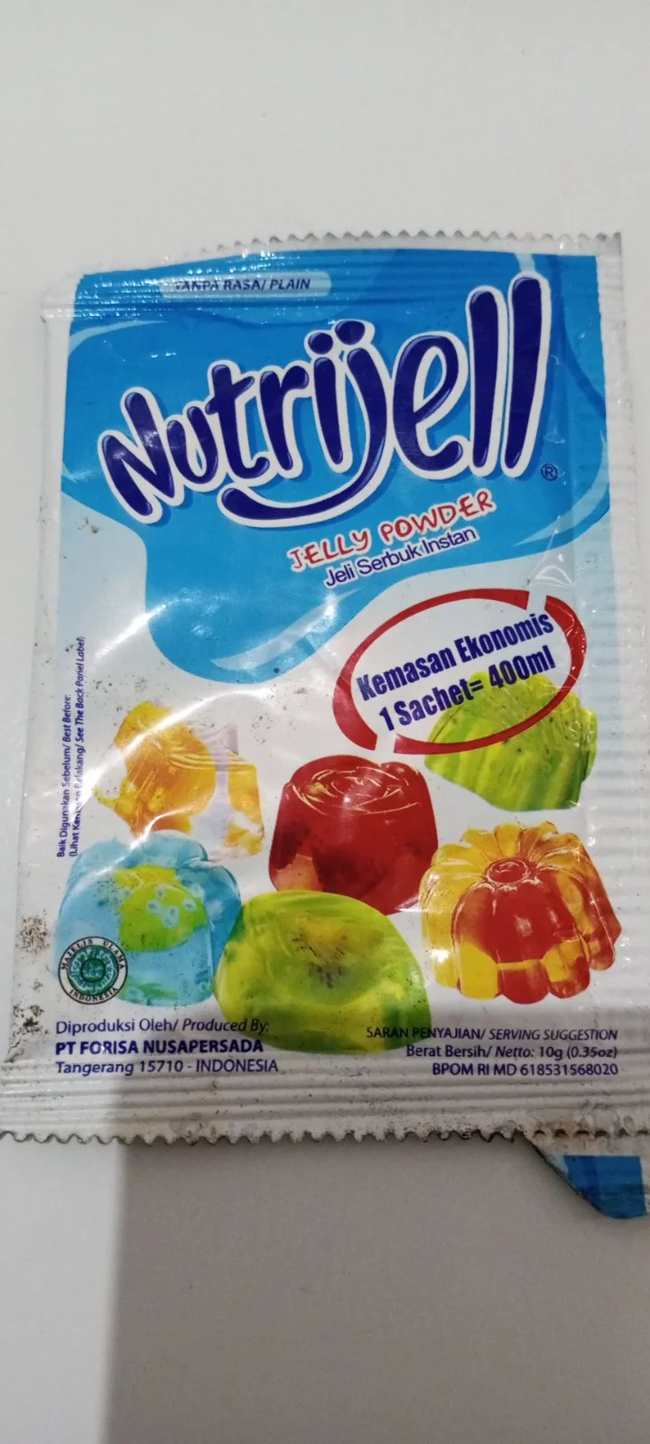 Nutrijel rasa plain