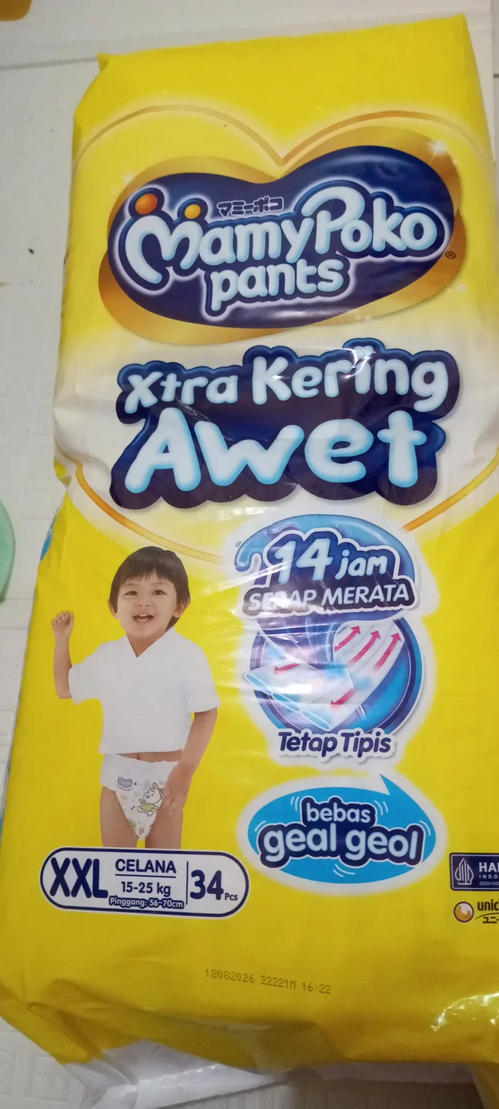 Mamy poko extra kering xxl 34 pcs