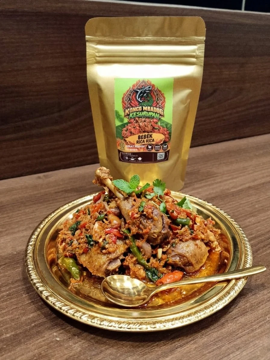 Bebek Rica Rica pedas