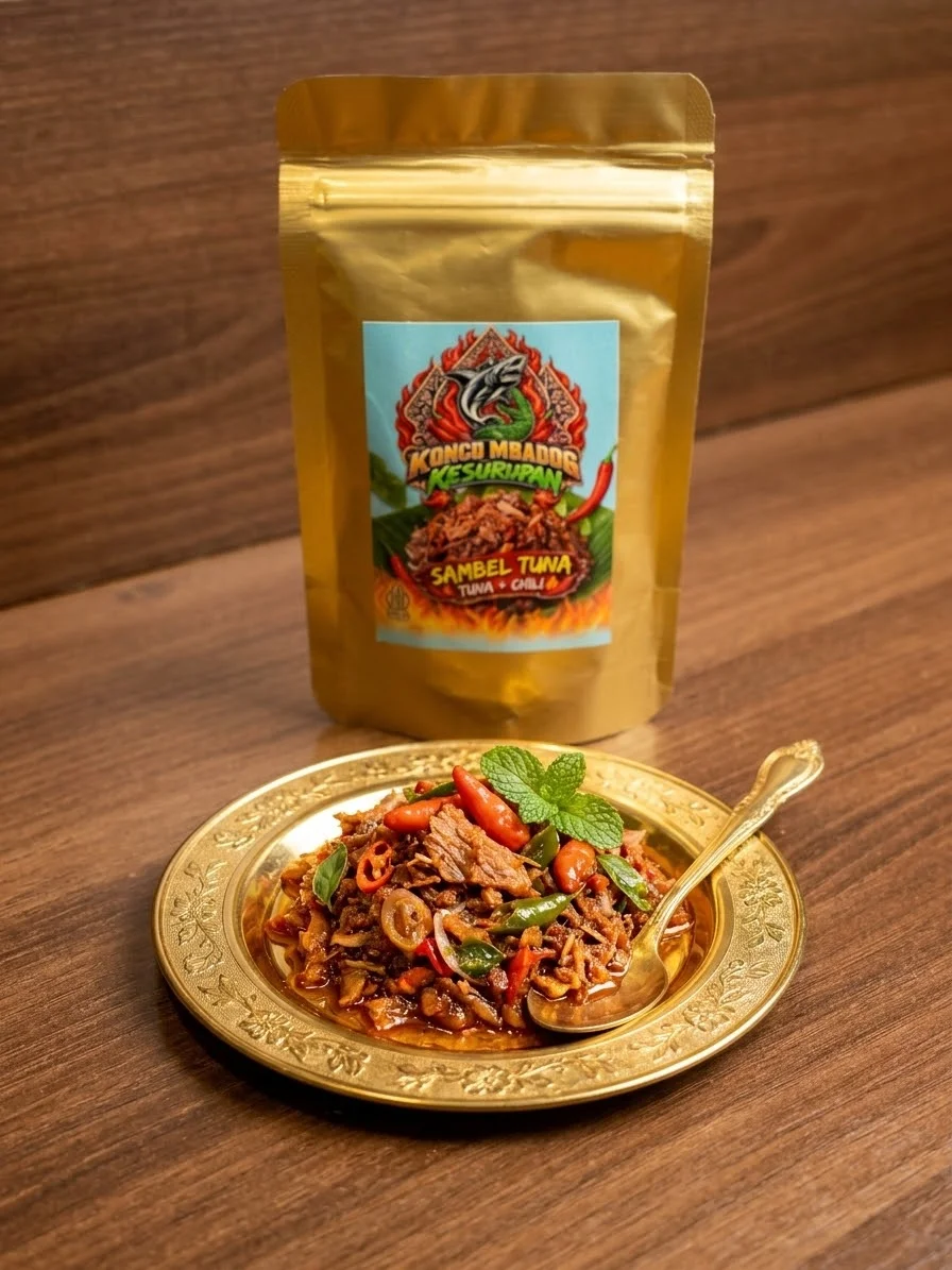 Ikan tuna balado pedas