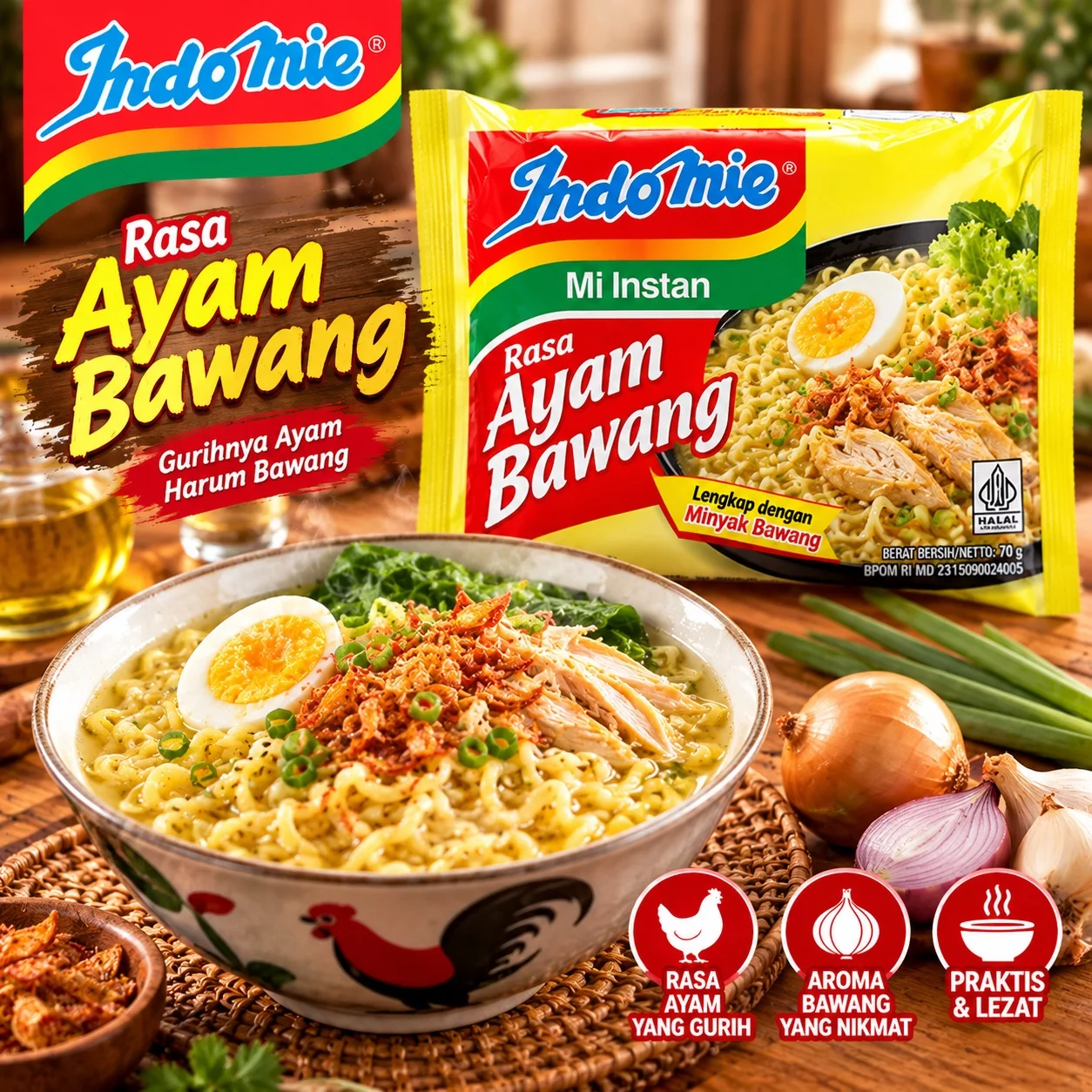 INDOMIE RASA BAWANG