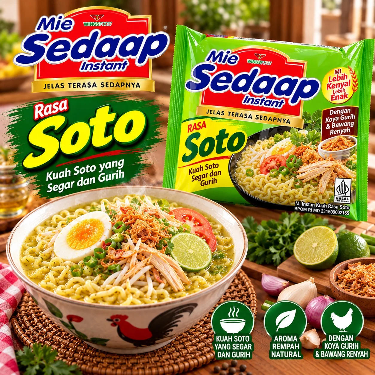 MIE SEDAP RASA SOTO