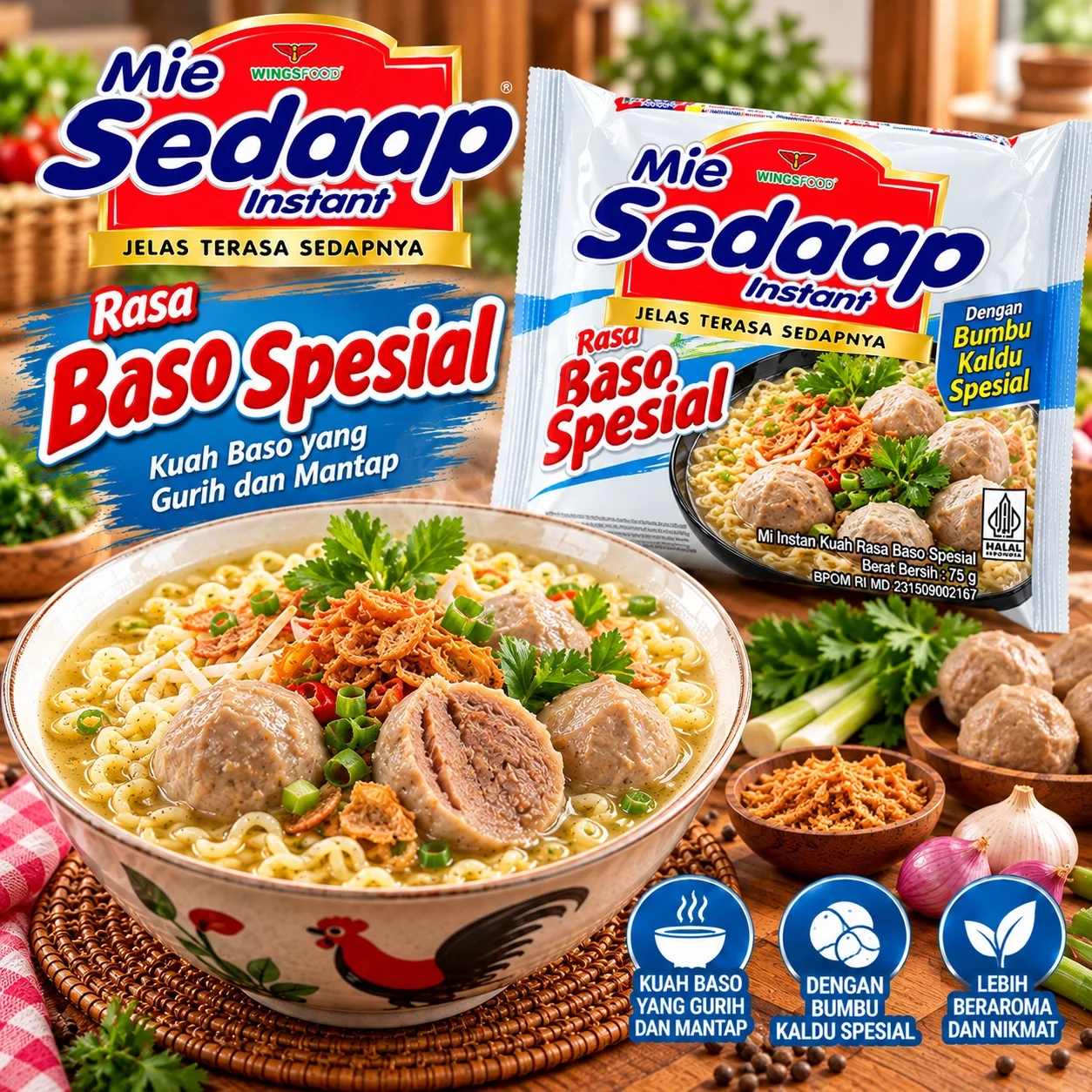 MIE SEDAP RASA BASO SPESIAL