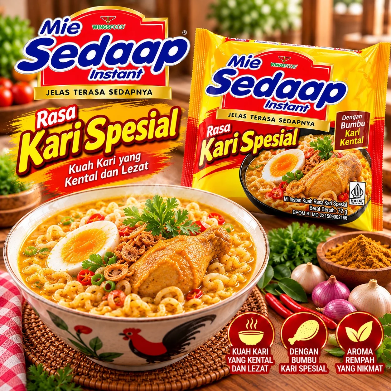 MIE SEDAP RASA KARI SPESIAL