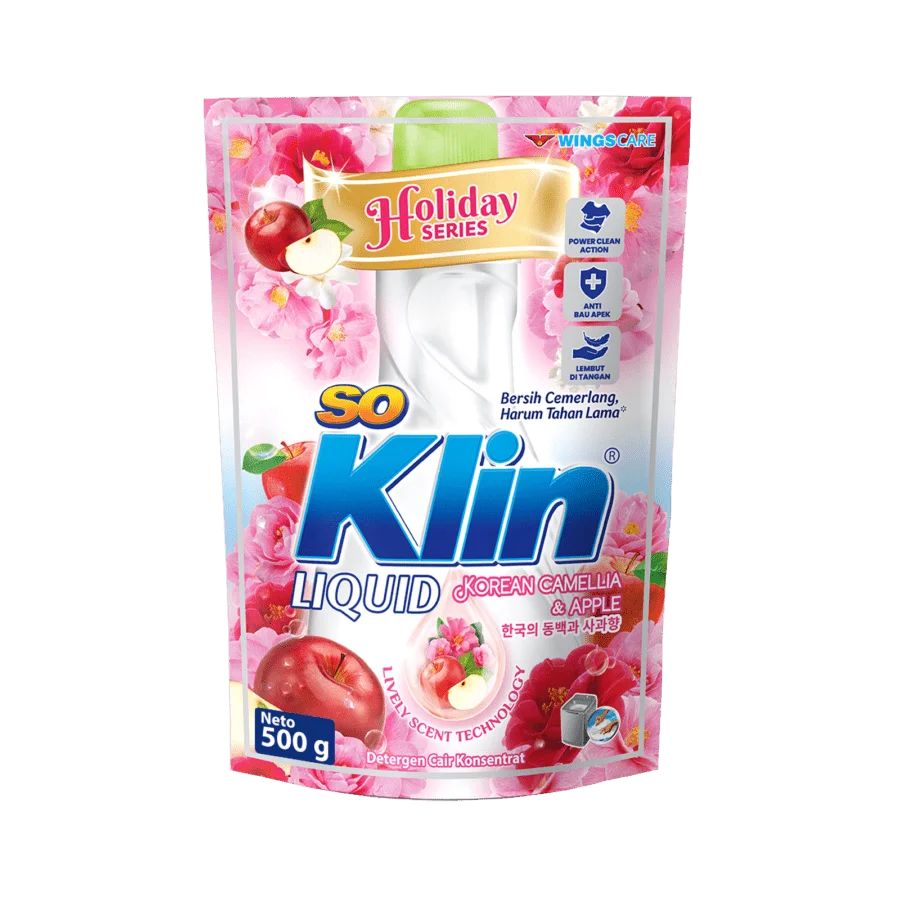 SoKlin Detergen Cair Korean Camellia Reffil 500 gr