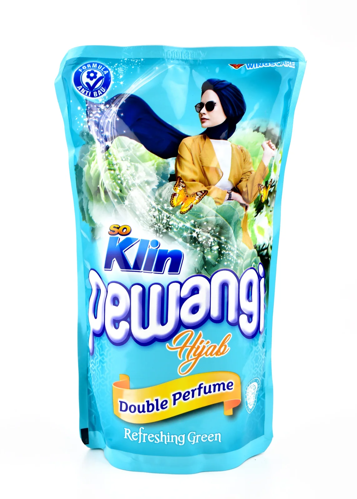 So Klin Pewangi Pakaian Hijab Refressing Green Tea Reffil 780ml